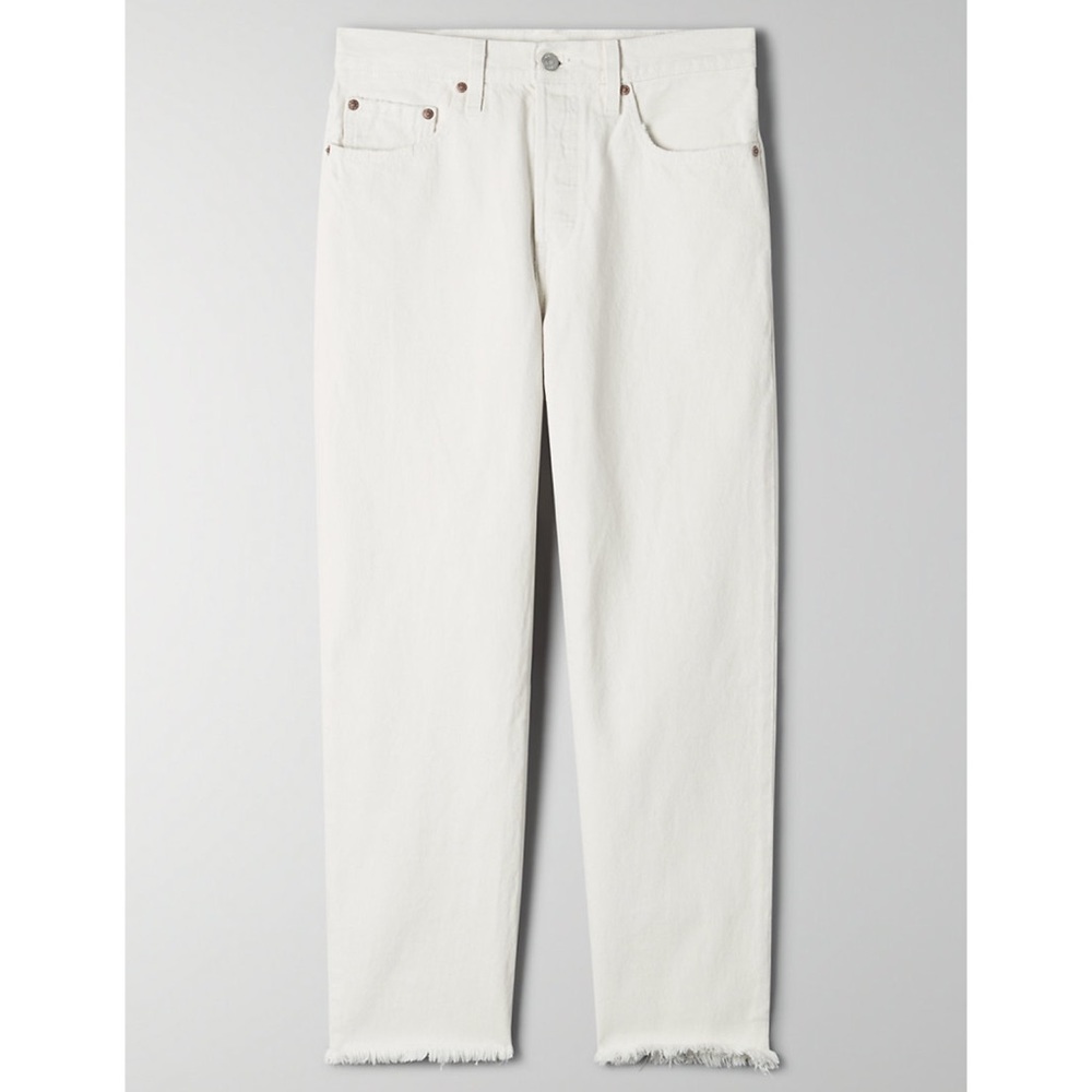 NEW Levi’s 501 Original Cropped Ankle Mom Jeans 30 - Picture 5 of 8